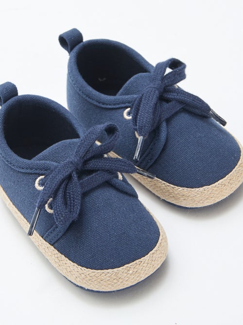 Schoenen met veters van stof - Kiabi