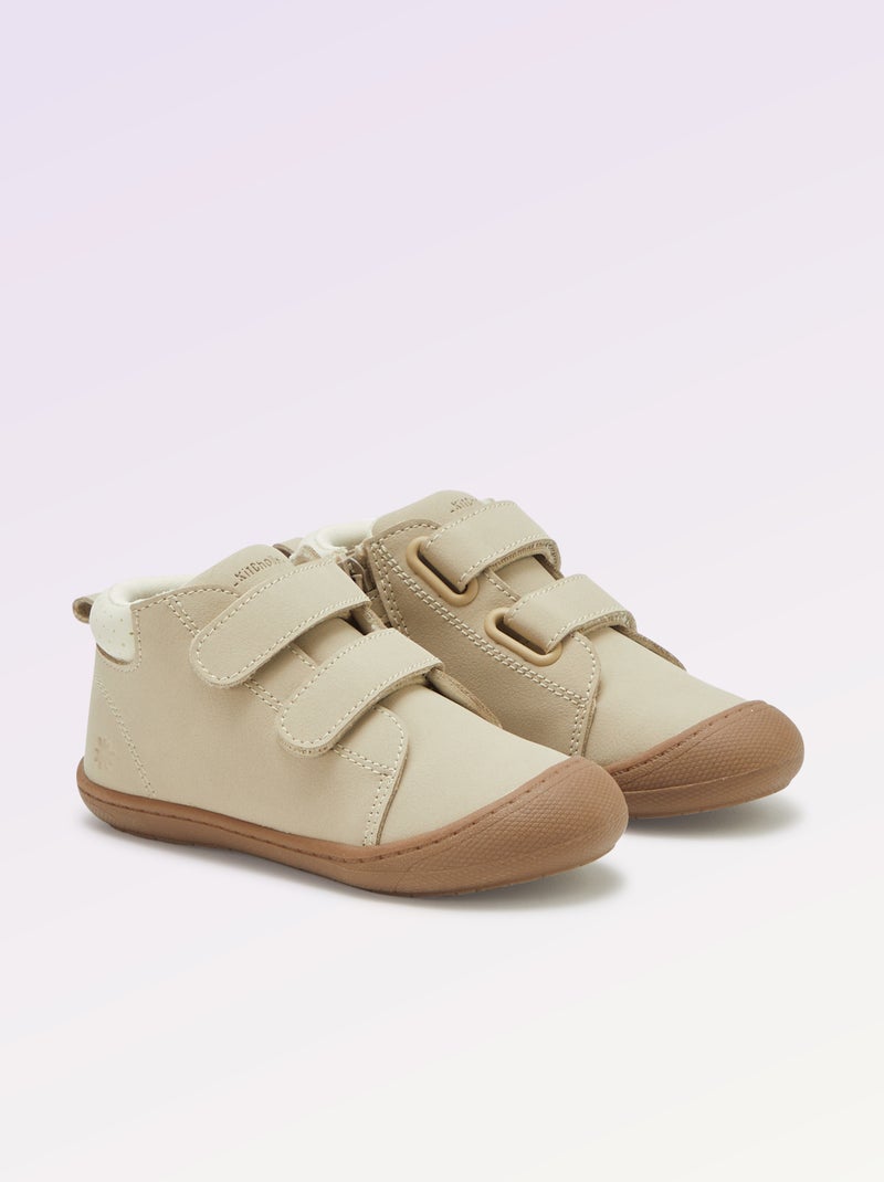 Schoenen motoriek 3: de eerste stapjes - Kitchoun Biege - Kiabi