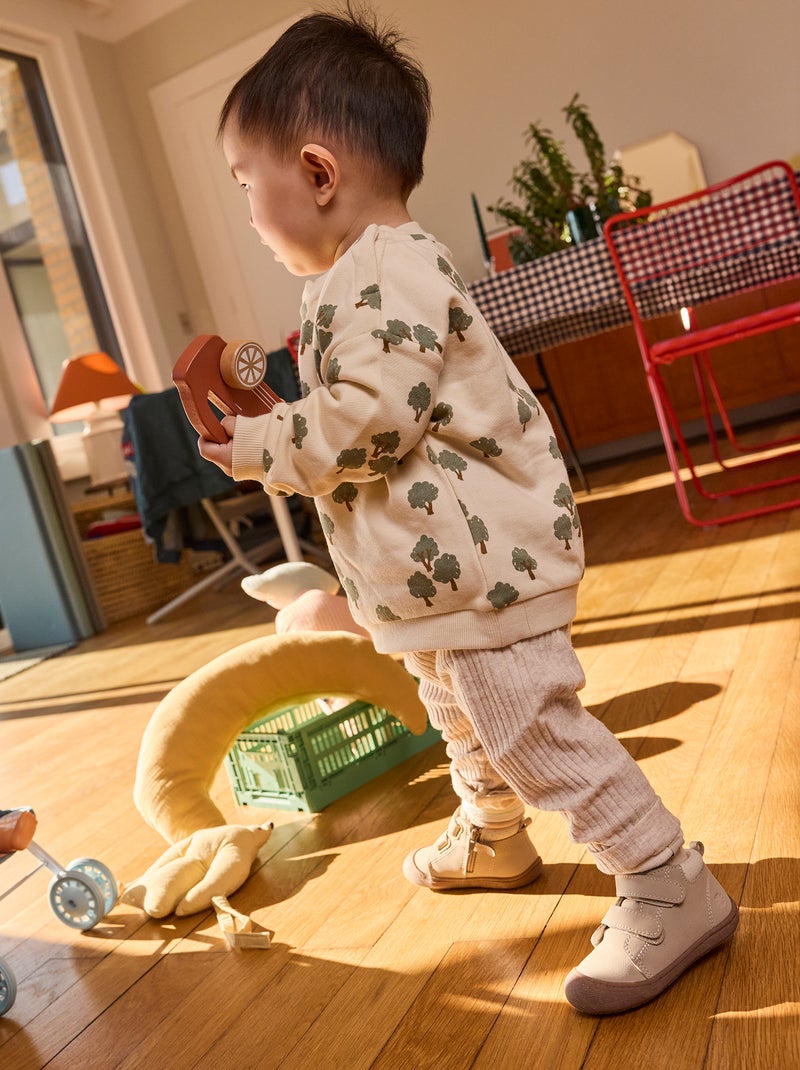 Schoenen motoriek 3: de eerste stapjes - Kitchoun Biege - Kiabi