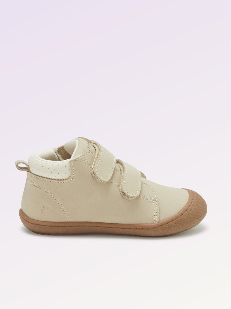 Schoenen motoriek 3: de eerste stapjes - Kitchoun Biege - Kiabi