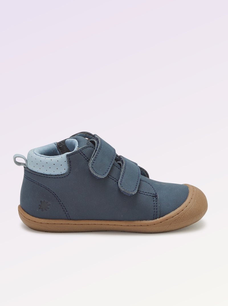 Schoenen motoriek 3: de eerste stapjes - Kitchoun Blauw - Kiabi