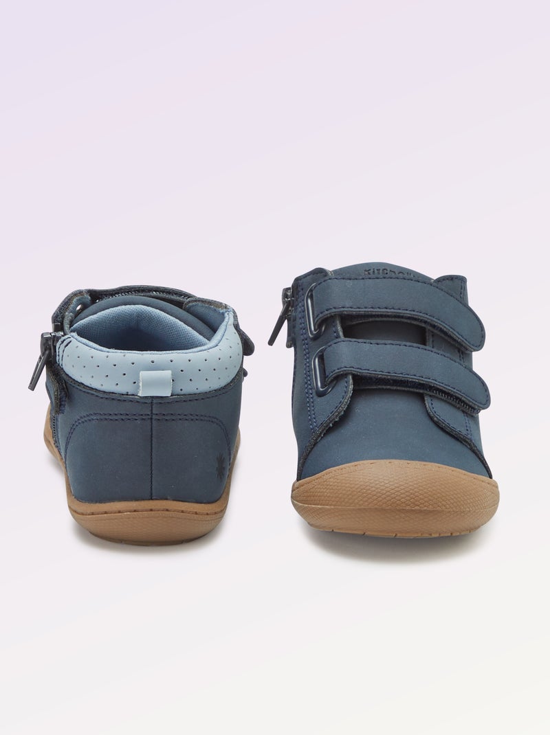 Schoenen motoriek 3: de eerste stapjes - Kitchoun Blauw - Kiabi
