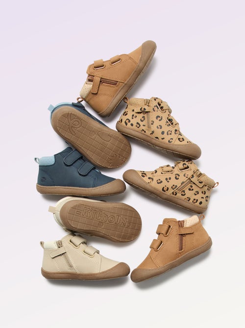 Schoenen motoriek 3: de eerste stapjes - Kitchoun - Kiabi