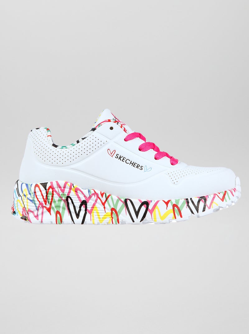 Schoenen 'Skechers Street¿ Uno Lite - Lovely Luv' wit - Kiabi
