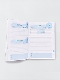 Schoolagenda met eenhoornprint - Kiabi