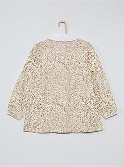 Schoolschort met bloemenprint - Kiabi