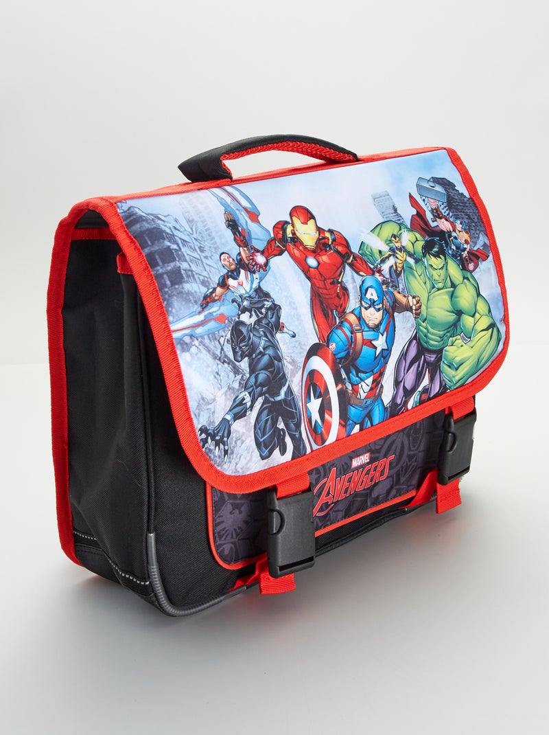Schooltas met 'Avengers'-print BLAUW - Kiabi
