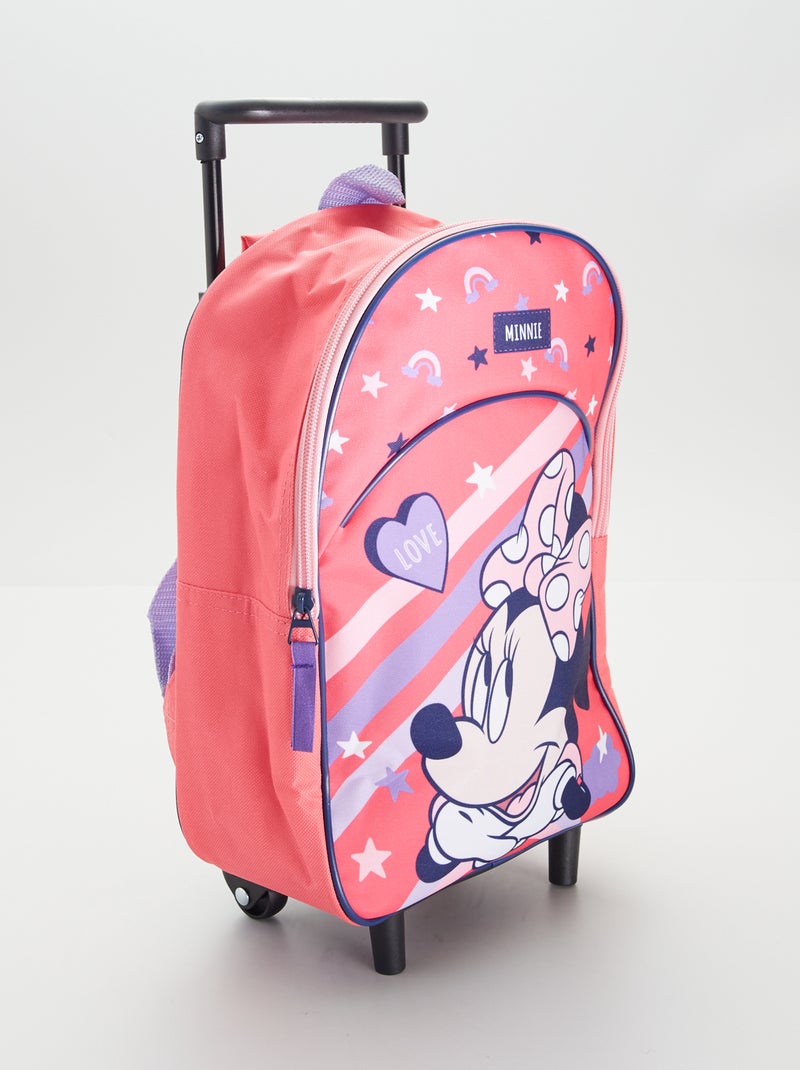 Schooltas met wieltjes 'Minnie' ROSE - Kiabi