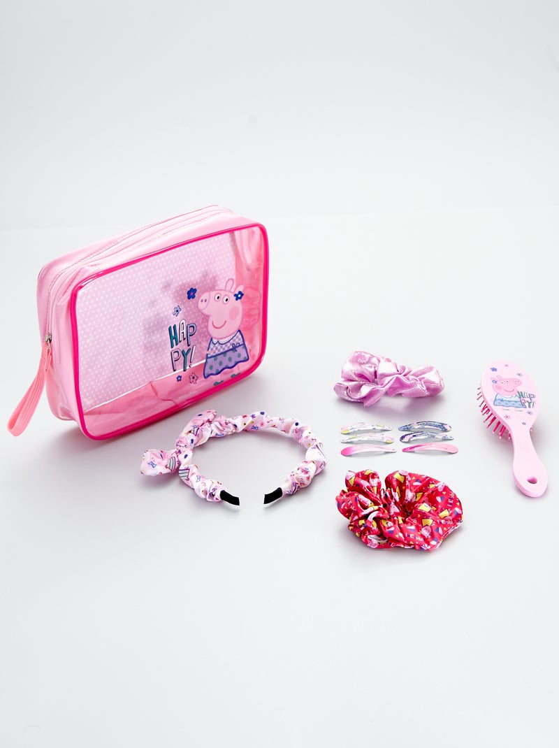 Schoonheidstasje 'Peppa Pig' roze - Kiabi