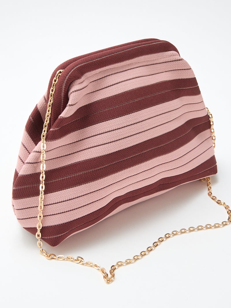 Schoudertas in buidelmodel Rose - Kiabi