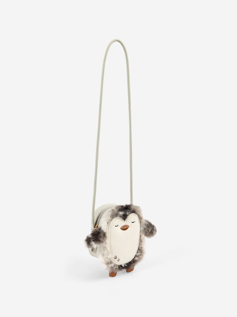 Schoudertas in de vorm van een pinguïn Grijs - Kiabi