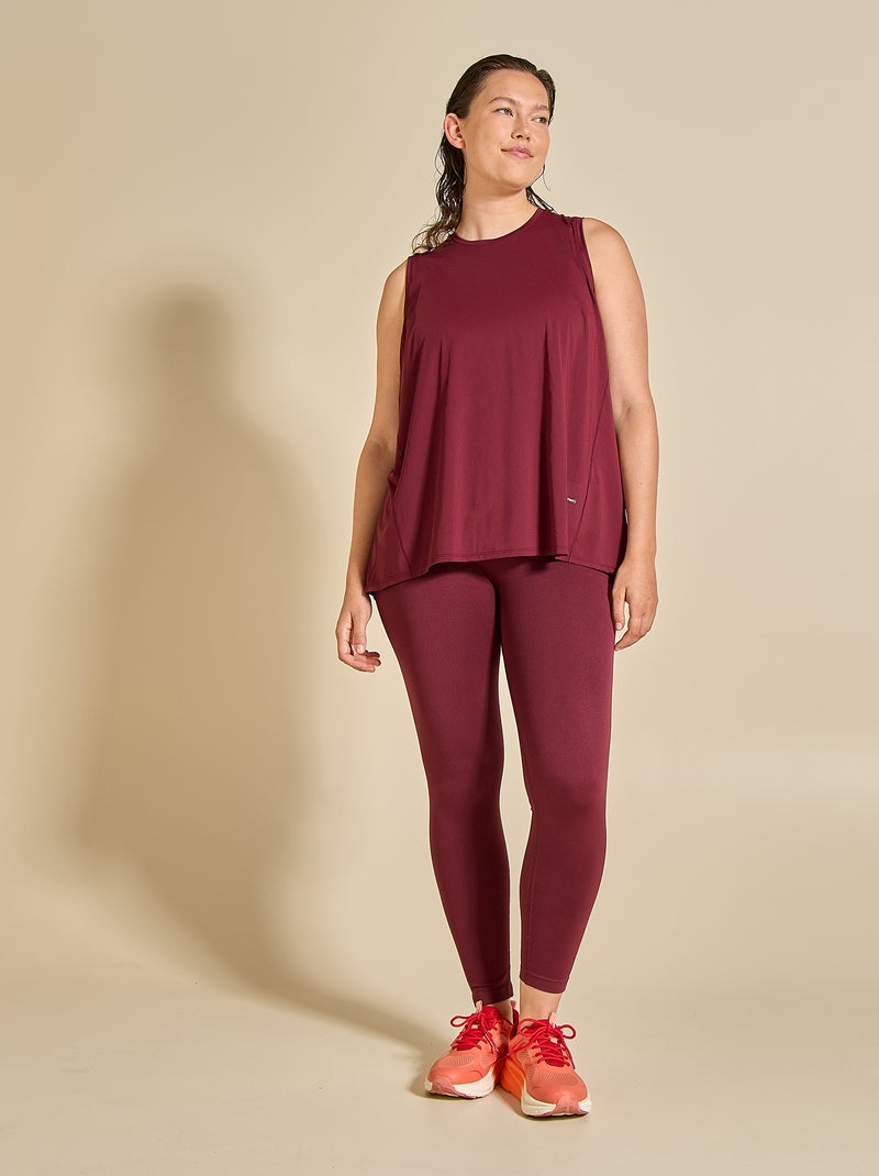 Sculpting sportlegging - (ekstract) Bordeaux - Kiabi