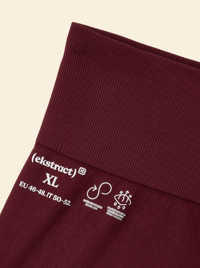 Sculpting sportlegging - (ekstract) Bordeaux - Kiabi