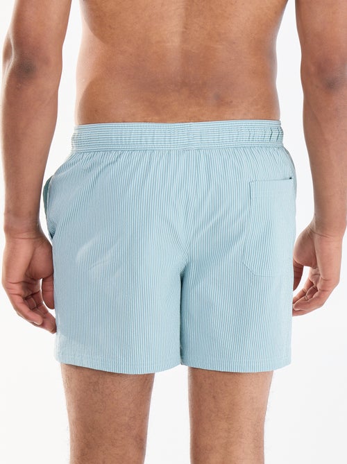 Seersucker zwemshort - Kiabi