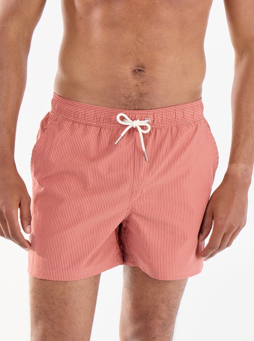 Seersucker zwemshort - Kiabi