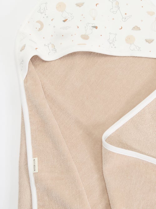 Set badcape met wanten - 2-delig - Kiabi
