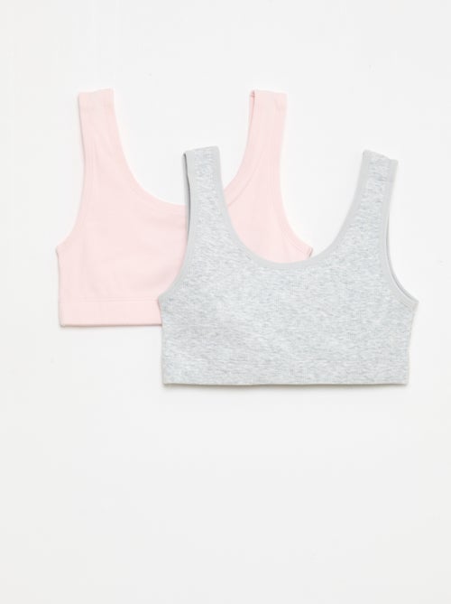 Set beha's van ribtricot - Kiabi