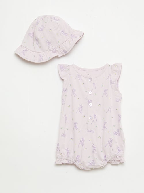 Set body + hoedje 'Marie' 'Disney' - 2-delig - Kiabi