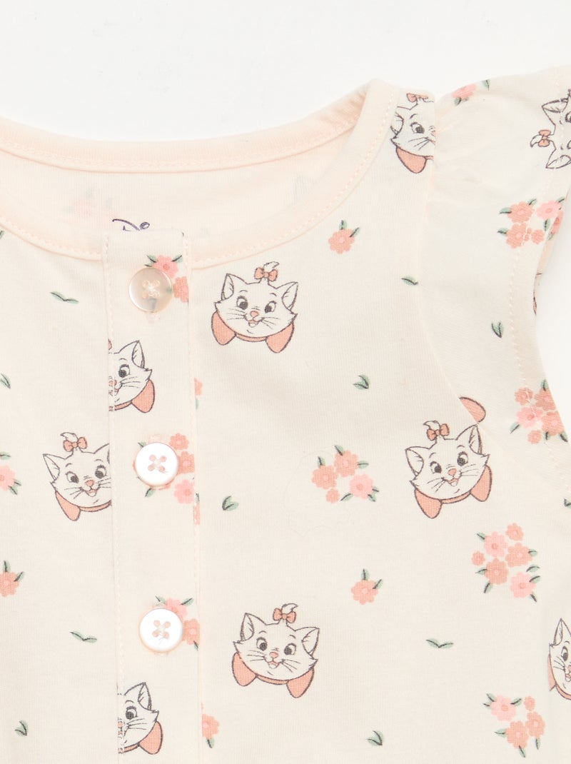 Set body + hoedje 'Marie' 'Disney' - 2-delig Rose - Kiabi