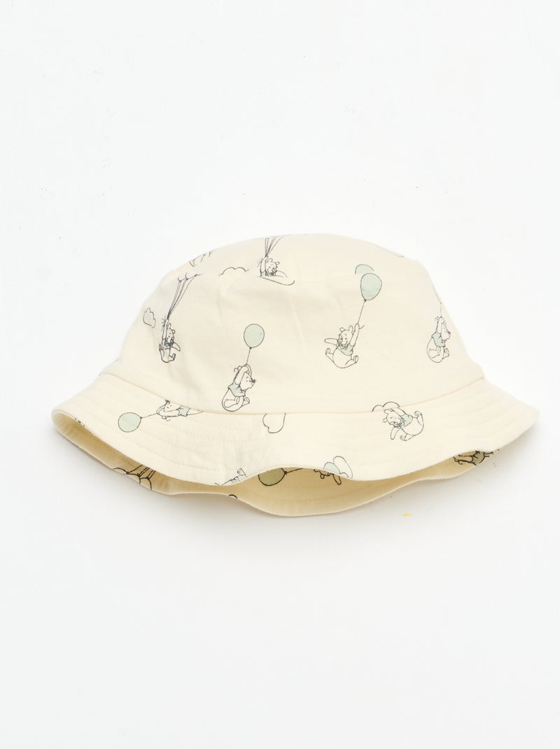 Set 'Disney' korte jumpsuit + bucket hat Biege - Kiabi