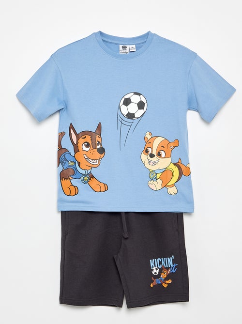 Set korte broek + T-shirt 'Paw Patrol' - Kiabi