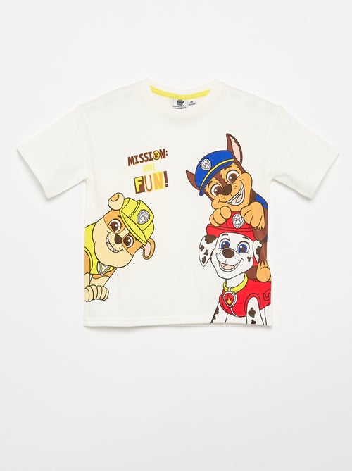 Set korte broek + T-shirt 'Paw Patrol' - Kiabi