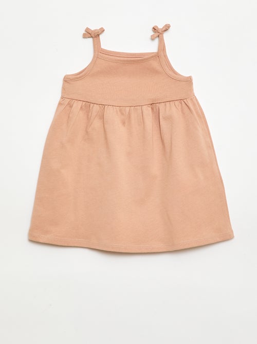 Set met 2 jurken met spaghettibandjes - Kiabi