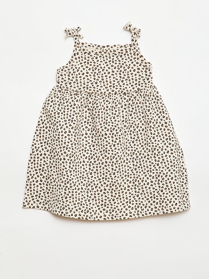 Set met 2 jurken met spaghettibandjes Wit - Kiabi