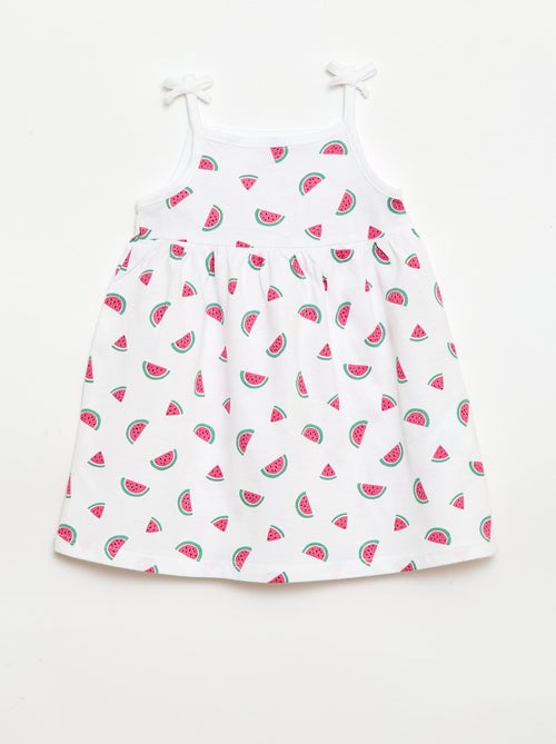 Set met 2 jurken met spaghettibandjes - Kiabi
