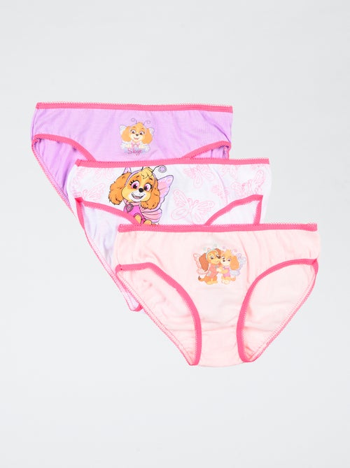 Set met 3 katoenen onderbroekjes 'PAW Patrol' - Kiabi