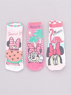 Set met 3 paar sokken 'Minnie' - Kiabi