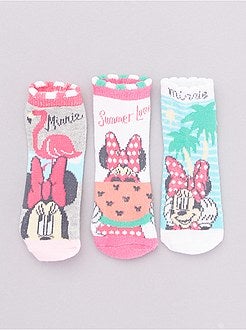 Set met 3 paar sokken 'Minnie' - Kiabi