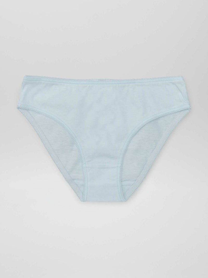 Set met 7 effen onderbroekjes ROSE - Kiabi