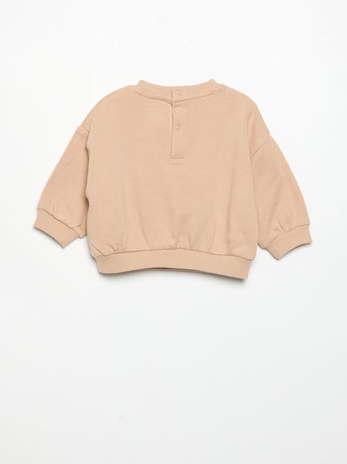 Set met bedrukte sweater + legging - Kiabi