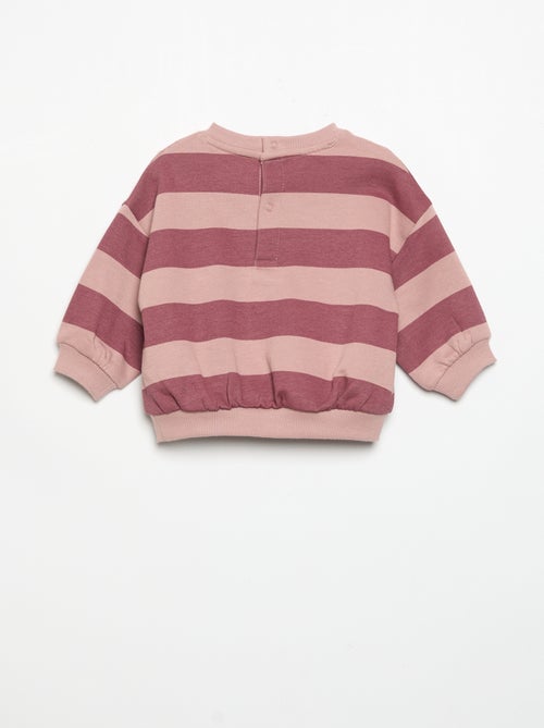 Set met bedrukte sweater + legging - Kiabi