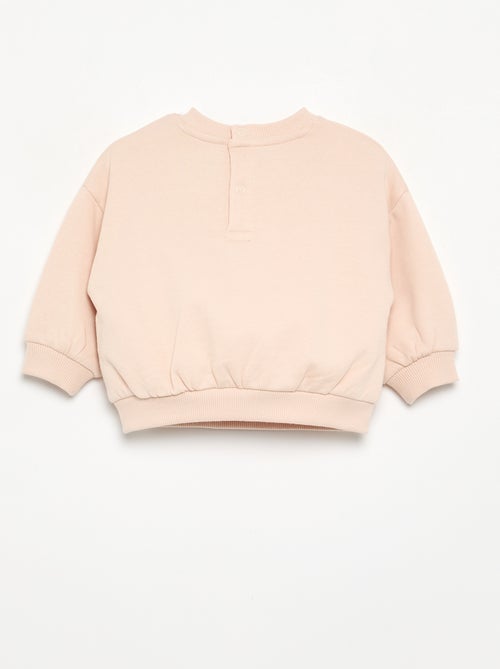 Set met bedrukte sweater + legging - Kiabi