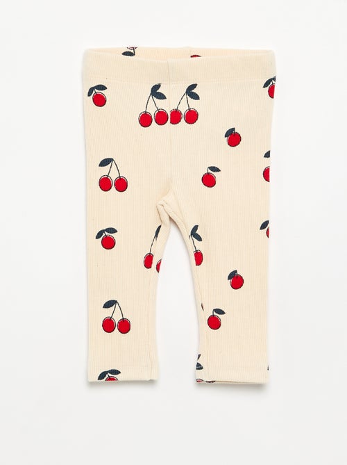 Set met bedrukte sweater + legging - Kiabi