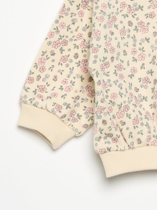 Set met bedrukte sweater + legging - Kiabi