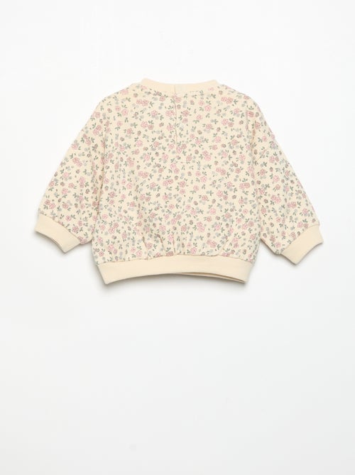 Set met bedrukte sweater + legging - Kiabi