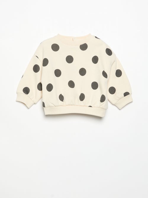Set met bedrukte sweater + legging - Kiabi