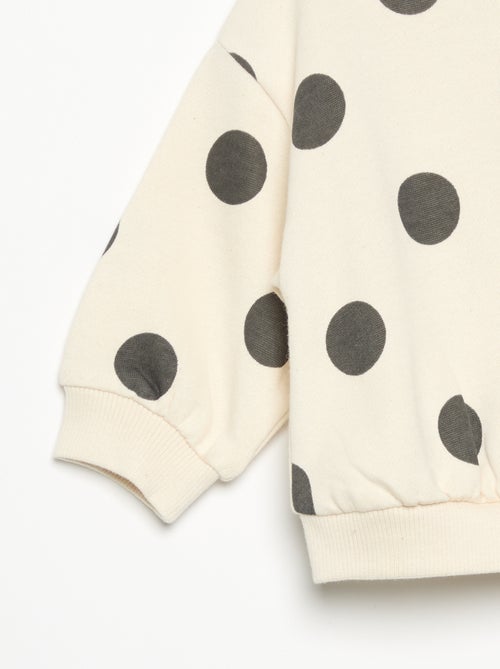 Set met bedrukte sweater + legging - Kiabi