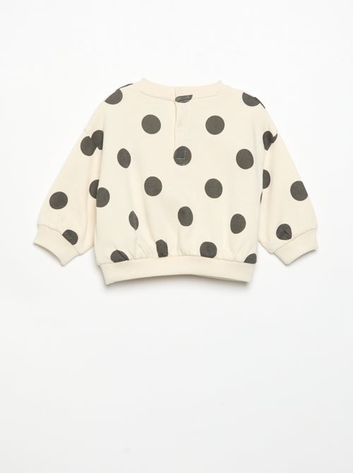 Set met bedrukte sweater + legging - Kiabi