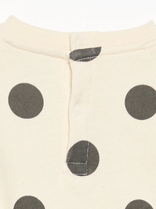 Set met bedrukte sweater + legging - Kiabi