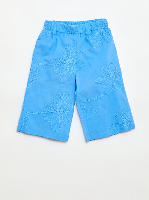 Set met blouse + broek met borduursels - 2-delig - Kiabi