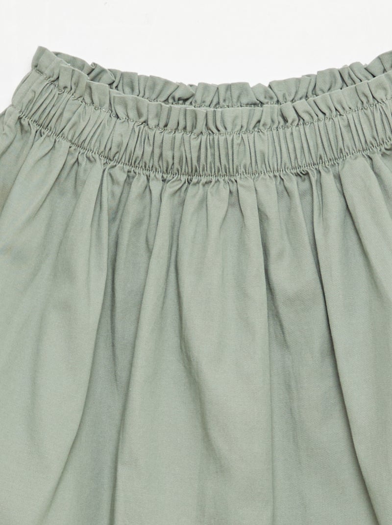 Set met blouse + rok - 2-delig Groen - Kiabi