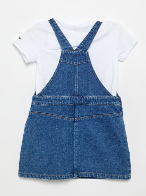 Set met denim jurk + T-shirt 'Minnie' - Kiabi