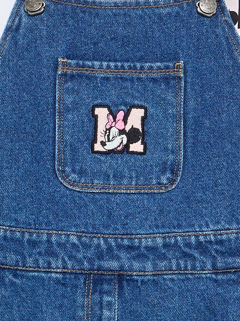 Set met denim jurk + T-shirt 'Minnie' Blauw - Kiabi