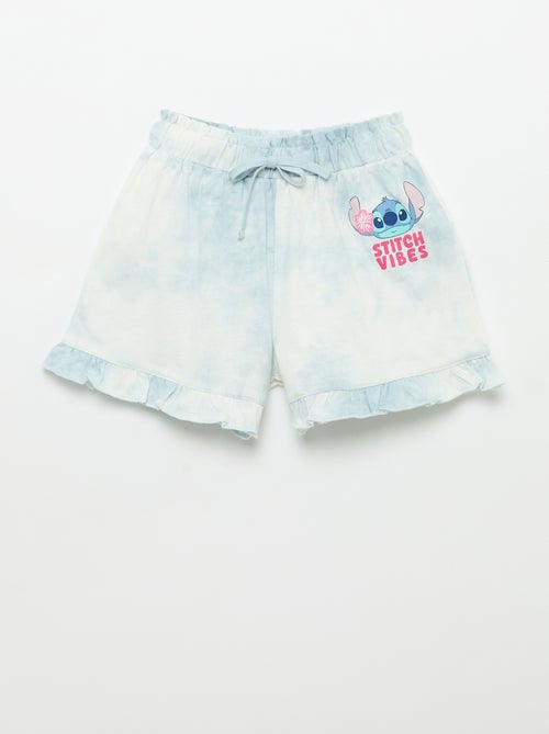 Set met Disney T-shirt en short met ruches - Kiabi