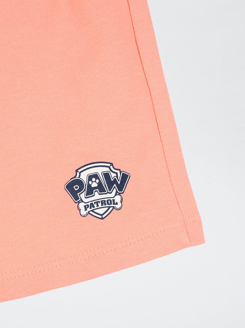 Set met korte broek en T-shirt 'Paw Patrol' - 2-delig Biege - Kiabi