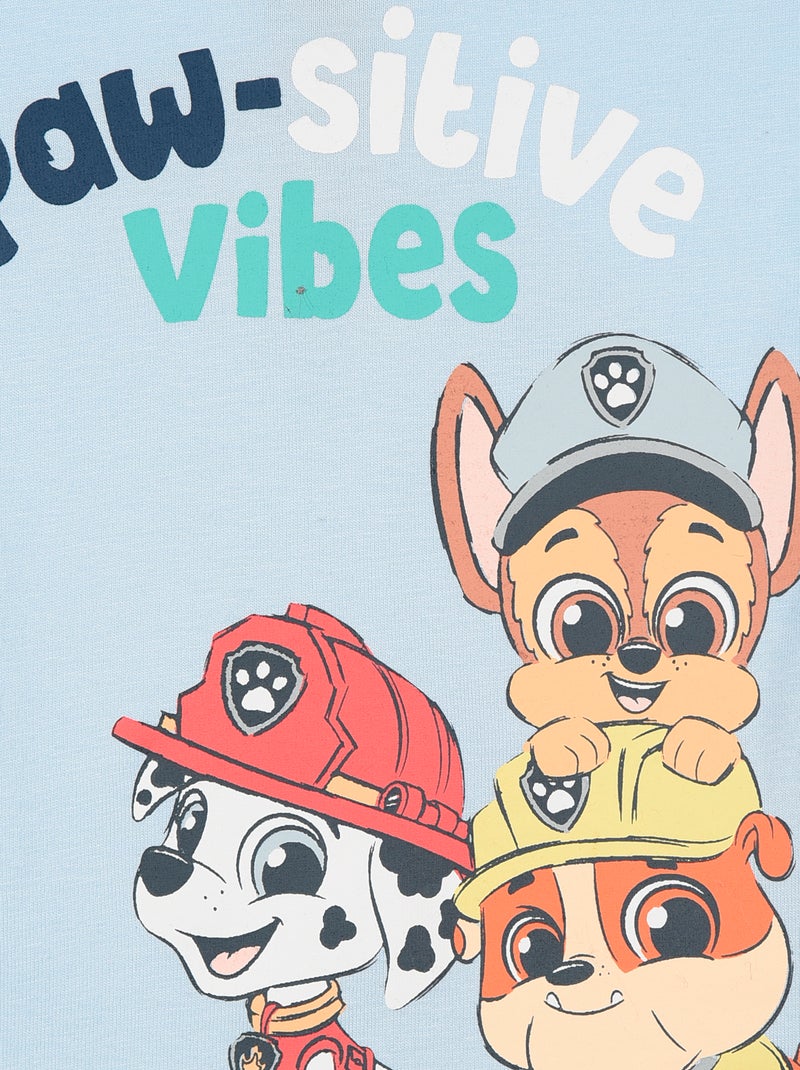 Set met korte broek en T-shirt 'Paw Patrol' - 2-delig Blauw - Kiabi
